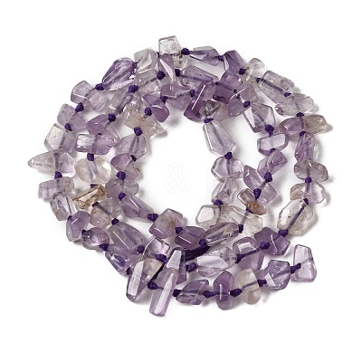 Natural Amethyst Beads Strands G-D365-E03-01-1