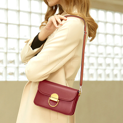 Adjustable Leather Bag Straps DIY-WH0304-708B-1