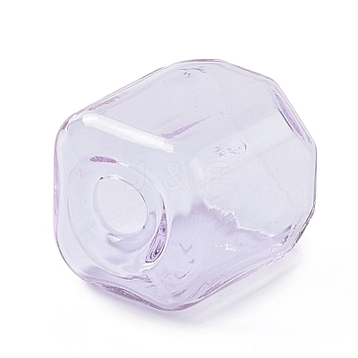 Handmade Blown Glass Bottles LS-GLAA-B005-02E-1