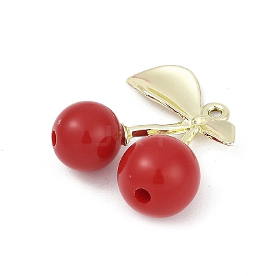 Alloy & Acrylic Pendants PALLOY-S053-01LG-D-1