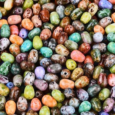 Picasso Glass Seed Beads SEED-N012-10-1