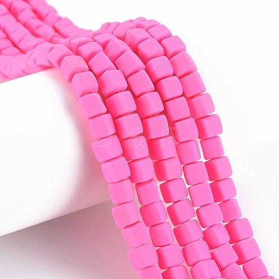 Handmade Polymer Clay Beads Strands CLAY-T020-09A-1