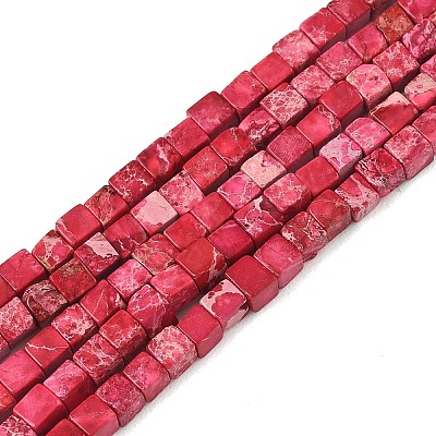 Natural Imperial Jasper Beads Strands GG-CBA6BAC-G04-04-1