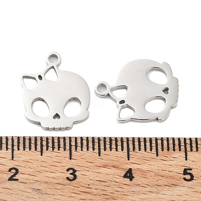 Non-Tarnish 316 Surgical Stainless Steel Charms X-STAS-Q314-16P-1