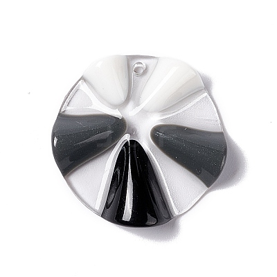 Transparent Resin Pendants LS-RESI-E029-03C-1