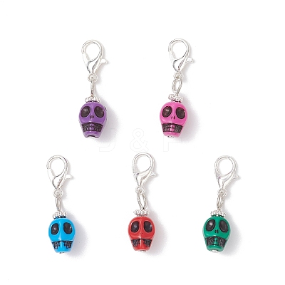 Plastic Pendant Decorations HJEW-JM03943-01-1