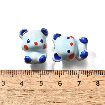 Handmade Porcelain Beads PORC-S002-06B-1