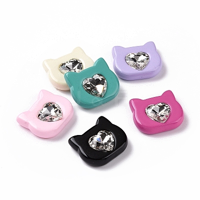 Acrylic Cabochon X-OACR-E008-08-1
