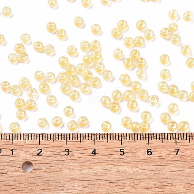 6/0 Glass Seed Beads SEED-T006-04F-09-1