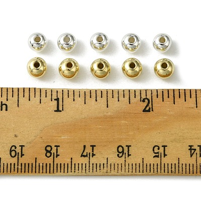 200Pcs 2 Colors CCB Plastic Beads CCB-FS0001-07-1
