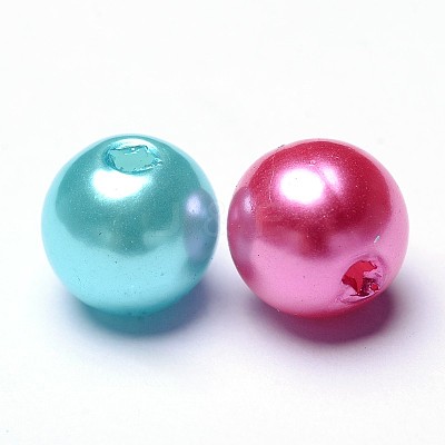 Colorful Acrylic Beads PACR-8D-M-1
