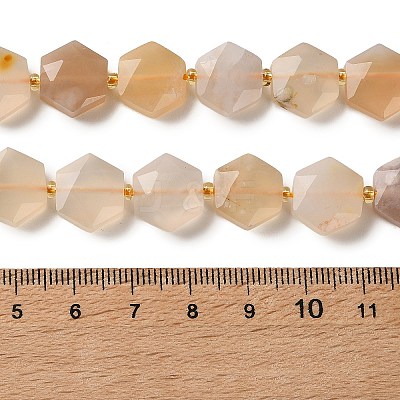 Natural Cherry Blossom Agate Beads Strands G-H344-B01-01-1