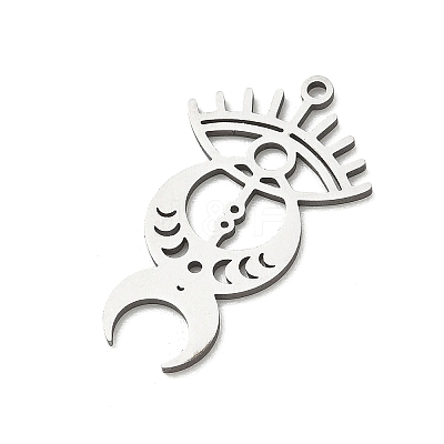 201 Stainless Steel Pendants SA-CBA6FBD-15P-1