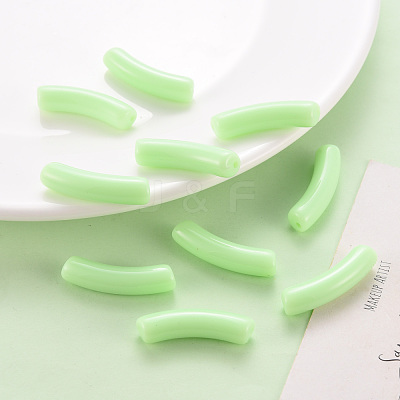 Opaque Acrylic Beads MACR-S372-002B-S028-1