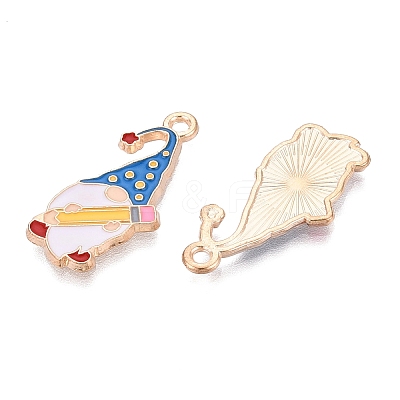 Alloy Enamel Pendants ENAM-Q004-02KCG-01-1