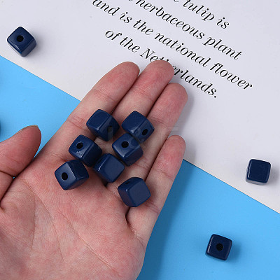 Opaque Acrylic Beads MACR-S373-141-A06-1