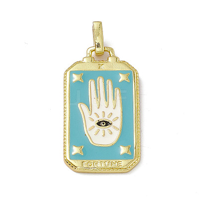 Alloy Enamel Pendants ENAM-D042-01L-1