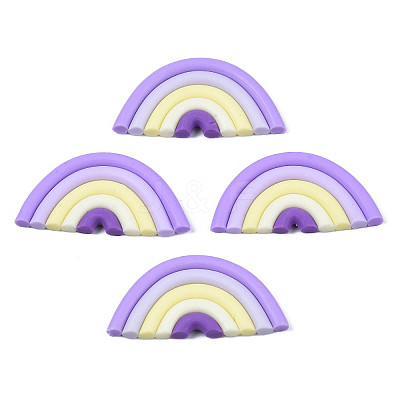 Handmade Polymer Clay Cabochons LS-CLAY-N010-030-07-1