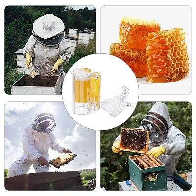 Plastic Queen Bee Catcher Cage TOOL-GF0001-70-1