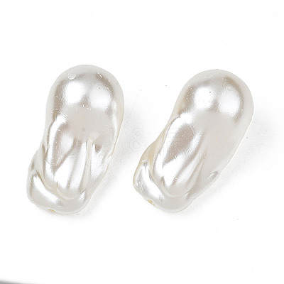 ABS Plastic Imitation Pearl Beads X-KY-T023-032-1