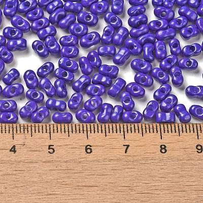 Baking Paint Glass Seed Beads SEED-K009-01A-09-1