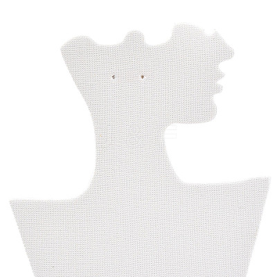 Cardboard Covered with Velvet Necklace & Earring Display Stands ODIS-Q041-04A-02-1