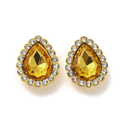 Acrylic Rhinetsone Cabochons FIND-C054-02G-07-1