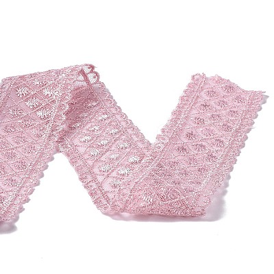 10 Yards Polyester Lace Trim Ribbon OCOR-C004-06B-1