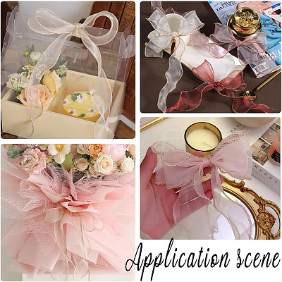 Polyester Organza Ribbons SRIB-WH20020-003A-02-1