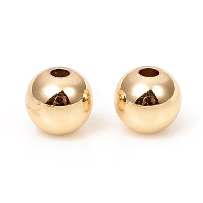 Brass Solid Beads KK-WH0034-02E-G-1