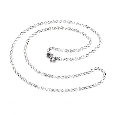 Non-Tarnish 304 Stainless Steel Necklaces X-NJEW-E080-15P-1