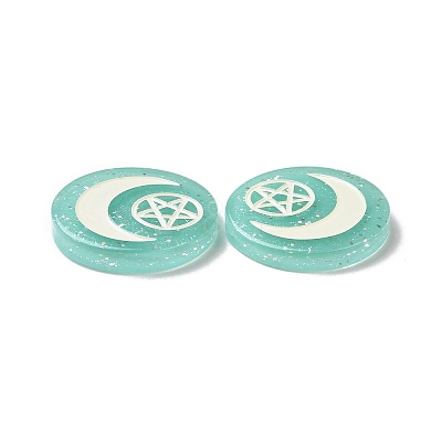 Resin Cabochons LS-RESI-G055-02G-1