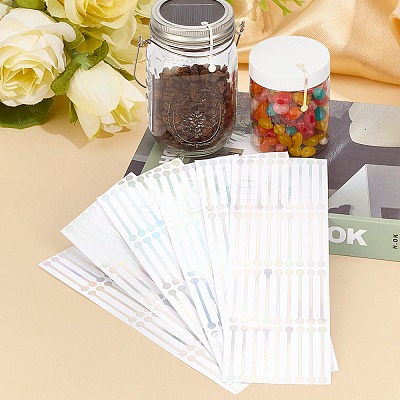 PVC Self-adhesive Stickers STIC-WH0003-60B-1