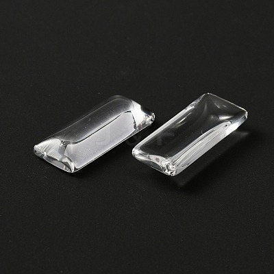 Transparent Glass Cabochons GLAA-SZC0001-02-1