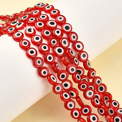 Handmade Lampwork Beads X-DF021Y-1-1