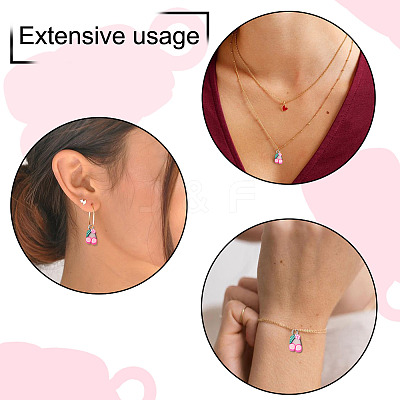 50Pcs Handmade Polymer Clay Charms CLAY-YS0001-02-1