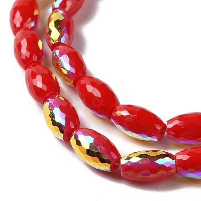 AB Color Plated Electroplate Beads Strands EGLA-H104-03A-1