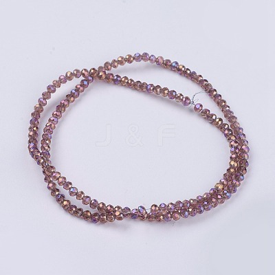Glass Beads Strands GLAA-F077-1