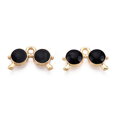 Eco-Friendly Zinc Alloy Pendants X-ENAM-R051-05-01G-NR-1