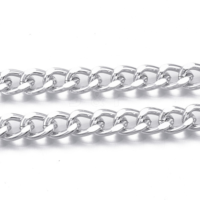 Unwelded Aluminum Curb Chains CHA-S001-117B-1