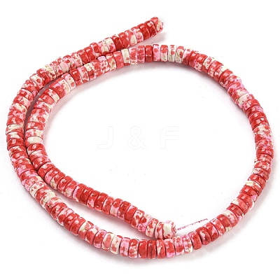 Baking Paint Synthetic Turquoise Beads Strands G-H060-02B-12-1