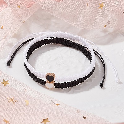 2Pcs 2 Colors Braided Nylon Thread BJEW-JB09770-1