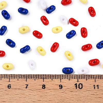 Opaque Acrylic Beads MACR-T048-02M-06-1