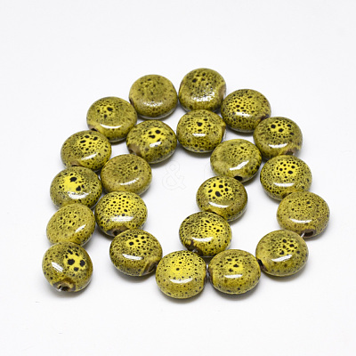 Handmade Porcelain Beads PORC-S496-F-14mm-1