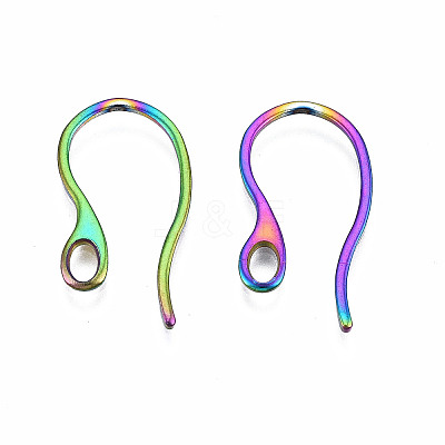 304 Stainless Steel Earring Hooks LS-STAS-N098-007-1