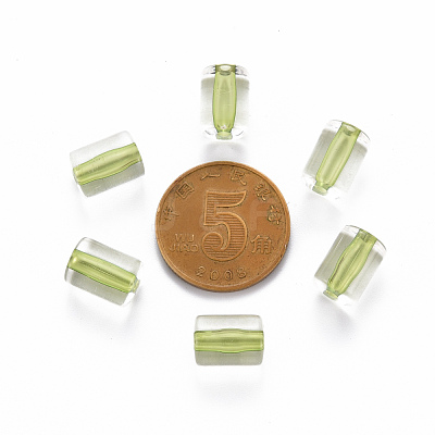 Transparent Acrylic Beads TACR-S154-17A-83-1