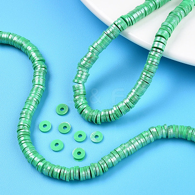 Handmade Polymer Clay Beads Strands CLAY-CJC0015-01F-1