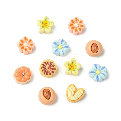 Opaque Resin Cabochons RESI-CJC0012-37A-1