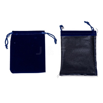 Rectangle Velvet Pouches X-TP-R002-10x12-03-1