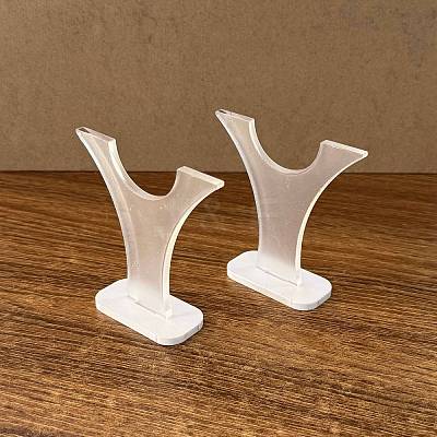 Acrylic Sword Katana Holder Stands ODIS-WH0030-120-1